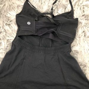 Lululemon racerback yoga tank top size 4